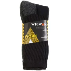 WIGWAM Men's At Work Crew Socks, 3-Pack
