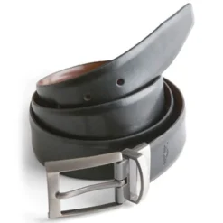 DOCKERS Men's Reversible Belt With Swivel Buckle