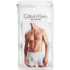 CALVIN KLEIN Men's Classic Cotton Boxer Briefs, 3 Pack -Celeron Fit Sales 1327418 101 alt2