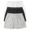 CALVIN KLEIN Men's Classic Cotton Knit Boxers, 3 Pack -Celeron Fit Sales 1327419 901 main