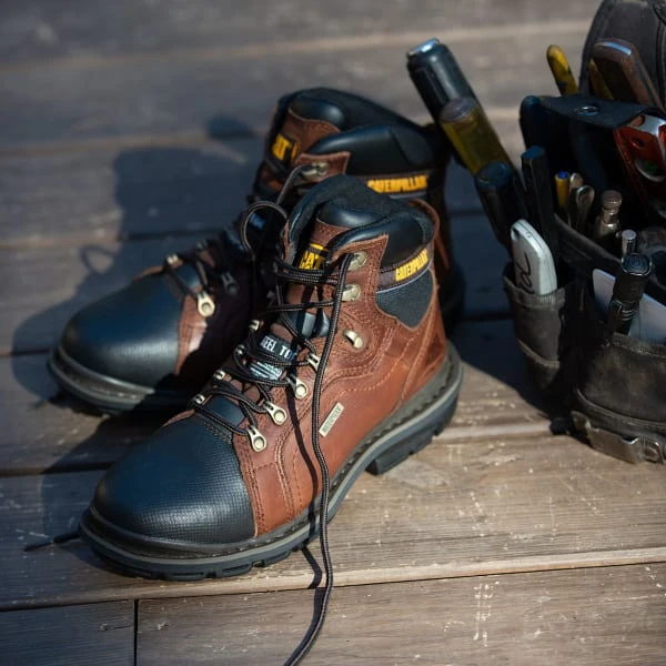 CAT Men's Manifold Waterproof Steel Toe Tough Flexion Boots 4 CAT Men's Manifold Waterproof Steel Toe Tough Flexion Boots - Image 2