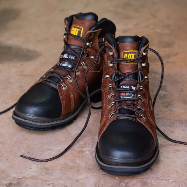 CAT Men's Manifold Waterproof Steel Toe Tough Flexion Boots 5 CAT Men's Manifold Waterproof Steel Toe Tough Flexion Boots - Image 3