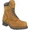 CHIPPEWA Men's 8 In. Oblique Steel-Toe Logger Boots, Tough Bark -Celeron Fit Sales 1365623 201 main