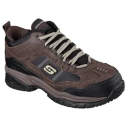 SKECHERS Men's Work Relaxed Fit: Soft Stride - Canopy Composite Toe Shoes