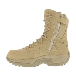 REEBOK WORK Men's Rapid Response 8inch RB Composite Toe Work Boots, Desert Tan, Wide -Celeron Fit Sales 2014518 107 alt2