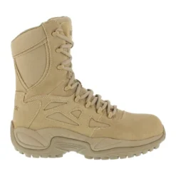 REEBOK WORK Men's Rapid Response 8inch RB Composite Toe Work Boots, Desert Tan, Wide -Celeron Fit Sales 2014518 107 alt4