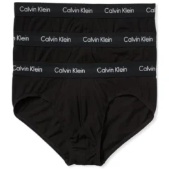 CALVIN KLEIN Men's Stretch Hip Briefs, 3-Pack