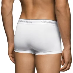 CALVIN KLEIN Men's Stretch Microfiber Low-Rise Trunks, 3-Pack -Celeron Fit Sales 2041794 101 alt2