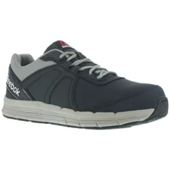REEBOK WORK Men's Guide Work Steel Toe Performance Cross Trainer Sneaker, Navy/Grey