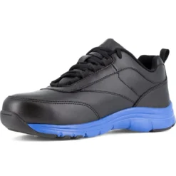 REEBOK WORK Men's Ateron Steel Toe Performance Cross Trainer Sneaker, Black/Blue -Celeron Fit Sales 2047700 001 alt3