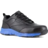 REEBOK WORK Men's Ateron Steel Toe Performance Cross Trainer Sneaker, Black/Blue -Celeron Fit Sales 2047700 001 main