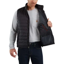CARHARTT Men's Gilliam Vest, Extended Sizes -Celeron Fit Sales 2053257 001 alt3