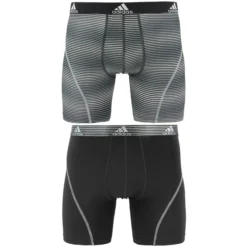 ADIDAS Men's Sport Performance Climalite Midway Briefs, 2-Pack -Celeron Fit Sales 2056061 001 alt2