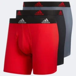 ADIDAS Men's Stretch Climalite Boxers, 3-Pack 19 ADIDAS Men's Stretch Climalite Boxers, 3-Pack -Celeron Fit Sales 2056065 607 alt1