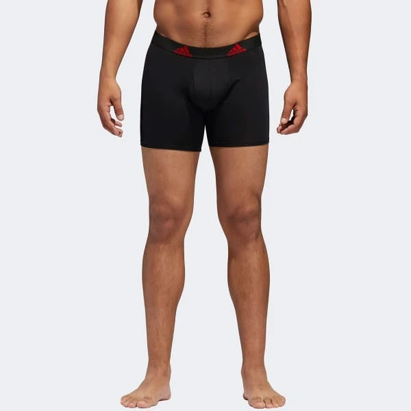 ADIDAS Men's Stretch Climalite Boxers, 3-Pack 4 ADIDAS Men's Stretch Climalite Boxers, 3-Pack - Image 2