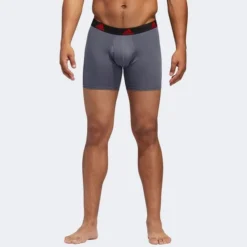 ADIDAS Men's Stretch Climalite Boxers, 3-Pack 18 ADIDAS Men's Stretch Climalite Boxers, 3-Pack -Celeron Fit Sales 2056065 607 alt11