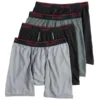 HANES Men's Ultimate Sport Mesh Boxer Briefs, 4-Pack -Celeron Fit Sales 2056146 010 main