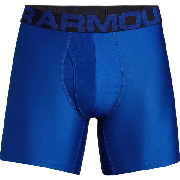 UNDER ARMOUR Men's Tech 6 In. Boxerjock Boxer Briefs, 2-Pack 3 UNDER ARMOUR Men's Tech 6 In. Boxerjock Boxer Briefs, 2-Pack