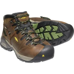 KEEN Men's Detroit XT Mid Steel Toe Waterproof Work Boots -Celeron Fit Sales 2058684 201 alt4