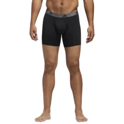 ADIDAS Men's Performance Boxer Briefs, 3 Pack -Celeron Fit Sales 2073642 031 alt4