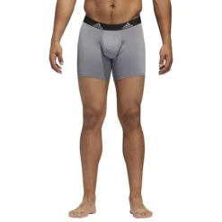 ADIDAS Men's Performance Boxer Briefs, 3 Pack -Celeron Fit Sales 2073642 031 alt5