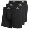 ADIDAS Men's Stretch Cotton Boxer Brief, 3 Pack -Celeron Fit Sales 2073646 001 main