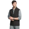 VAN HEUSEN Men's Full Zip Soft Fleece Vest -Celeron Fit Sales 2075011 001 main