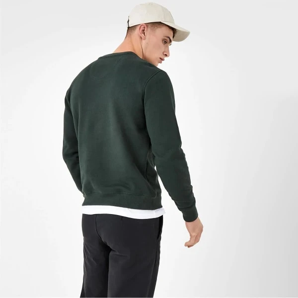 JACK WILLS Men's Rainford Flocked Graphic Crew Neck Sweatshirt 4 JACK WILLS Men's Rainford Flocked Graphic Crew Neck Sweatshirt - Image 2