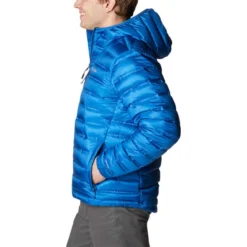 COLUMBIA Men's Pebble Peak Down Hooded Jacket 12 COLUMBIA Men's Pebble Peak Down Hooded Jacket -Celeron Fit Sales 2081969 403 alt2