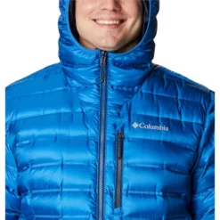 COLUMBIA Men's Pebble Peak Down Hooded Jacket 15 COLUMBIA Men's Pebble Peak Down Hooded Jacket -Celeron Fit Sales 2081969 403 alt5