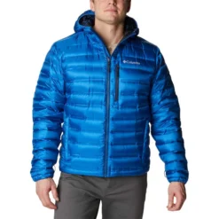 Celeron Fit Sales 33 COLUMBIA Men's Pebble Peak Down Hooded Jacket