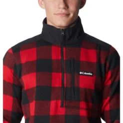 COLUMBIA Men's Sweater Weather II Fleece Half-Zip Pullover -Celeron Fit Sales 2081973 601 alt4