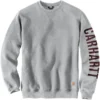 CARHARTT Men's Loose Fit Crewneck Logo Sleeve Graphic Sweatshirt -Celeron Fit Sales 2082484 006 main
