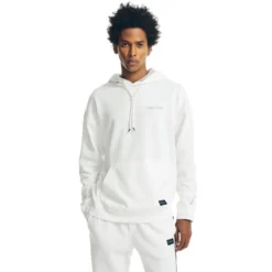 NAUTICA Men's Sustainably Crafted Fleece Hoodie