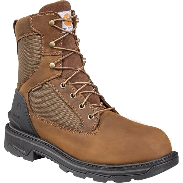CARHARTT Men's Ironwood Waterproof 8" Alloy Toe Work Boots, Wide 3 CARHARTT Men's Ironwood Waterproof 8" Alloy Toe Work Boots, Wide