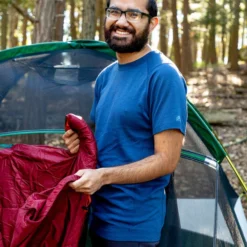 EMS Men's Merino Wool Short-Sleeve Base Layer Crew -Celeron Fit Sales 2082787 402 alt3