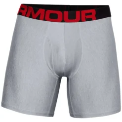 UNDER ARMOUR Men's Tech 6" Boxerjock Underwear, 2 Pack -Celeron Fit Sales 2083665 004 alt2