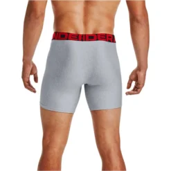 UNDER ARMOUR Men's Tech 6" Boxerjock Underwear, 2 Pack -Celeron Fit Sales 2083665 004 alt4