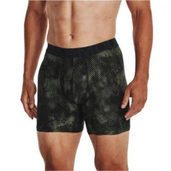UNDER ARMOUR Men's UA Tech 6" Boxerjock Underwear, 2 Pack -Celeron Fit Sales 2083666 302 alt3