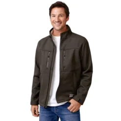 FREE COUNTRY Men's Craftsman Burly Canvas Softshell Jacket 7 FREE COUNTRY Men's Craftsman Burly Canvas Softshell Jacket -Celeron Fit Sales 2084078 315 alt2