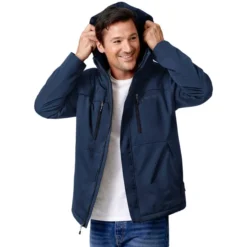 FREE COUNTRY Men's Wild Land Mid Weight Hooded Jacket -Celeron Fit Sales 2084079 402 alt2