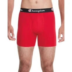 CHAMPION Men's Everyday Stretch Boxer Briefs, 3 Pack -Celeron Fit Sales 2084147 901 alt2