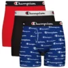 CHAMPION Men's Everyday Stretch Boxer Briefs, 3 Pack 1 CHAMPION Men's Everyday Stretch Boxer Briefs, 3 Pack -Celeron Fit Sales 2084147 901 main