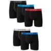 HANES Men's Ultimate Stretch Boxer Briefs, 5-Pack -Celeron Fit Sales 2084158 001 main