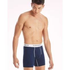 HANES Ultimate Men's Stretch Boxer Brief, 5-Pack Extended Size -Celeron Fit Sales 2084161 901 alt5