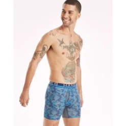 HANES SPORT Men's Total Support Pouch X-Temp Boxer Briefs, 4-Pack Extended Size -Celeron Fit Sales 2084167 901 alt5