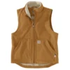 CARHARTT Men's 104981 Flame Resistant Relaxed Fit Duck Sherpa-Lined Mock Neck Vest, Extended Sizes -Celeron Fit Sales 2089899 246 main