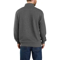 CARHARTT Men's 105028 Flame Resistant Force Loose Fit Midweight Quarter-Zip Sweatshirt, Extended Sizes -Celeron Fit Sales 2089913 001 alt2
