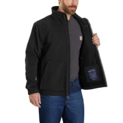CARHARTT Men's 105342 Super Dux Relaxed Fit Lightweight Mock-Neck Jacket, Extended Sizes -Celeron Fit Sales 2089933 049 alt3