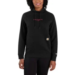 CARHARTT Women's 105573 Force Relaxed Fit Lightweight Graphic Hooded Sweatshirt -Celeron Fit Sales 2089944 074 alt1